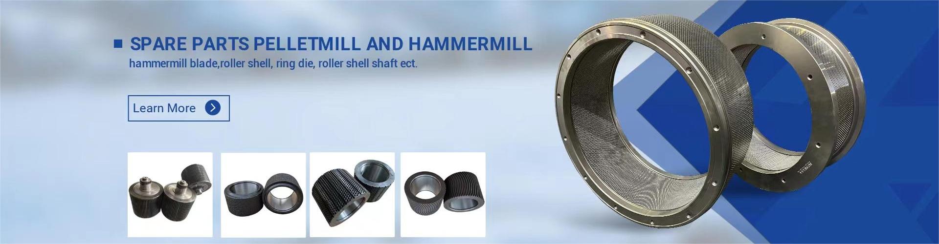 Pellet Mill Parts, Hammermill Beater, Flat Die Pellet, Pellet Machine Dies - Hammer