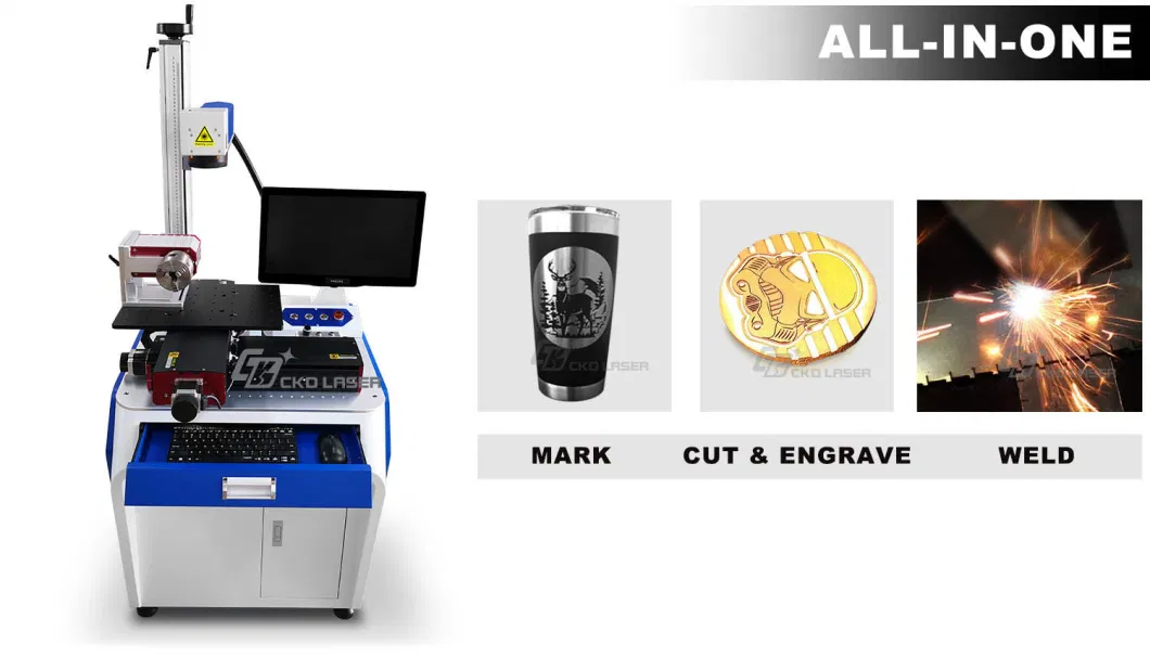 Master The Art of Laser Technology: 4-Axis Multi-Functional Laser Machine for Professionals