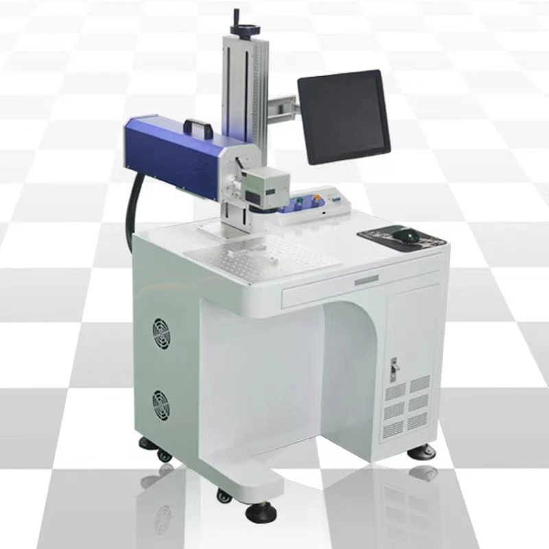 Ra Efficient CO2 Laser Marking Machine for Glasses/Plexiglass/Epoxy Resin/Crafts