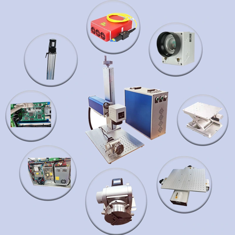 Portable Desktop Fiber Laser Marking Machine for Metals Good Price