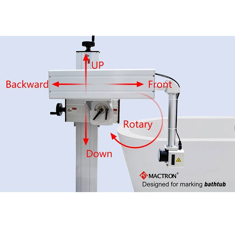 Small Laser Bath Number Laser Marking Machine