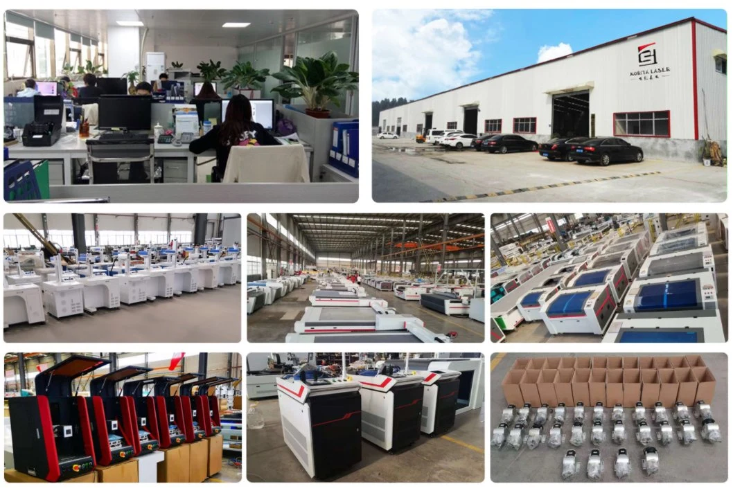 Portable Type 30W 100W Fiber CO2 Laser Marking Machine