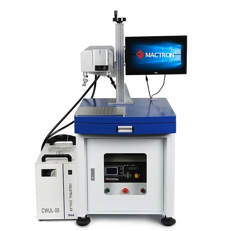 Glass/Plastic 355nm 3W 5W 10W UV Laser Marking Machine