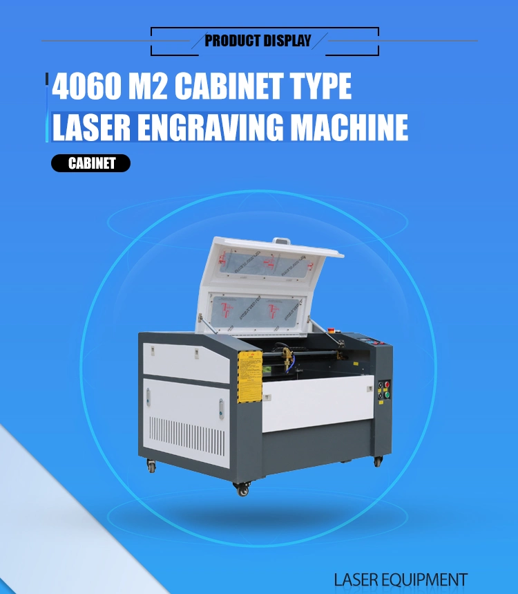 Laser Color Logo Marking Engraver Wooden Laser Engraving Machine for PVC Plastic