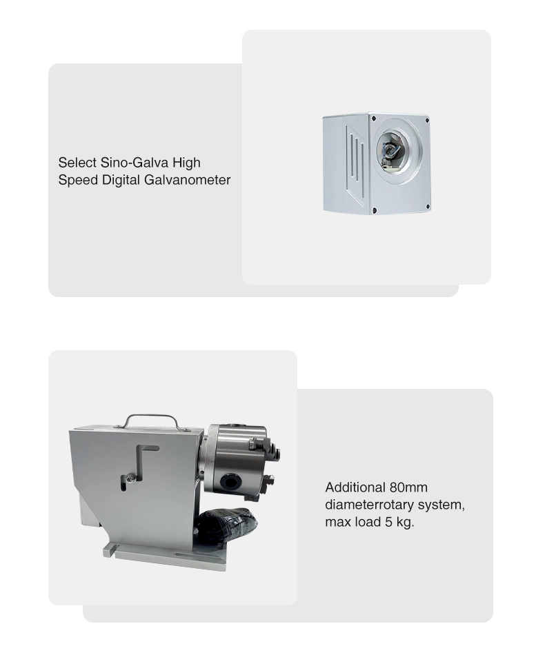 Faith Static CO2 Laser Marking Machine for Permanent Leather Marking