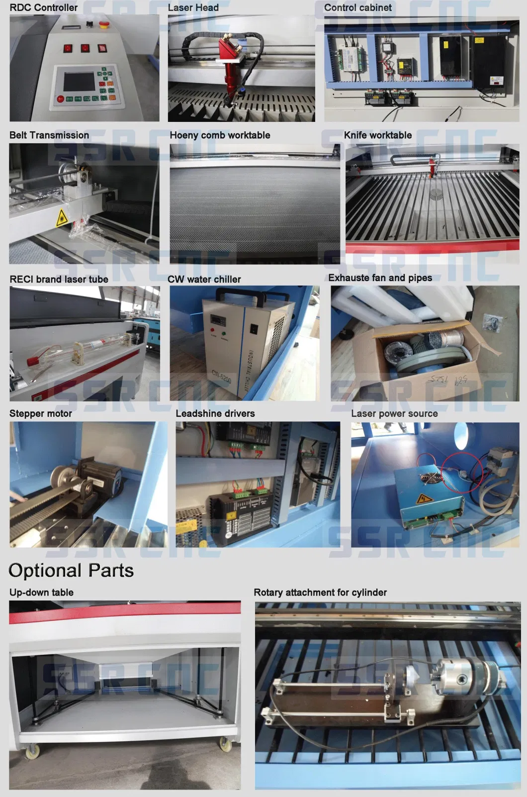 Laser Cutting Machine 1390 for Acrylic, Wood, MDF