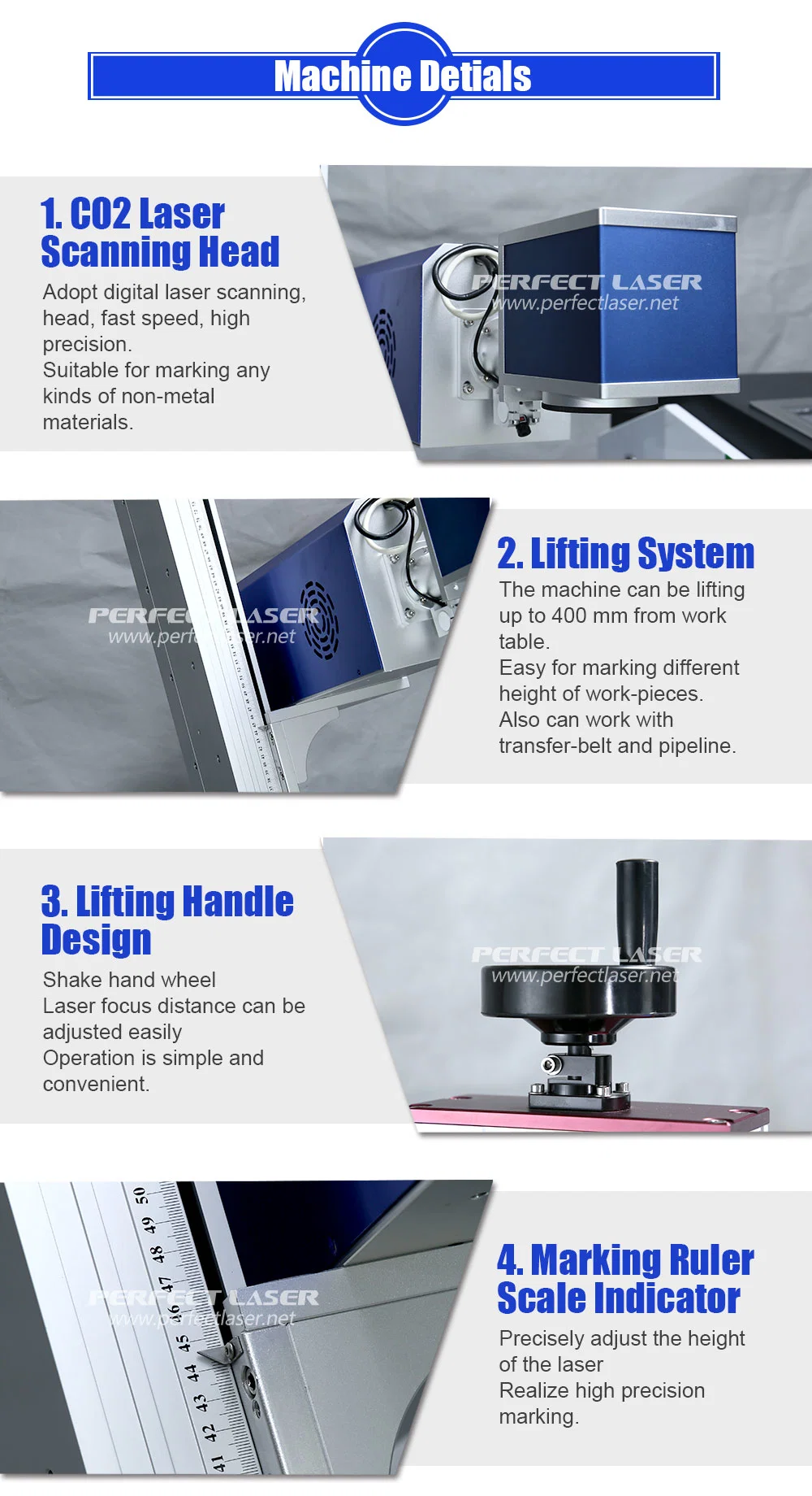 Plastic Drink Water Bottles Date Coding CO2 Laser Coder Machine