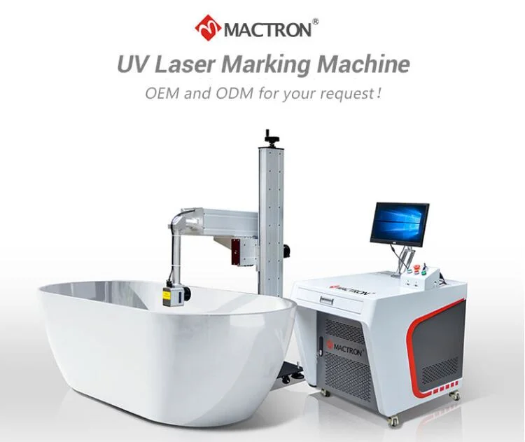 Kn95 Mask UV Flying Laser Marking Machine with Auto Conveyer