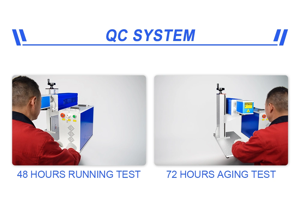 New Desktop 30W CO2 Laser Marking Printing Machine