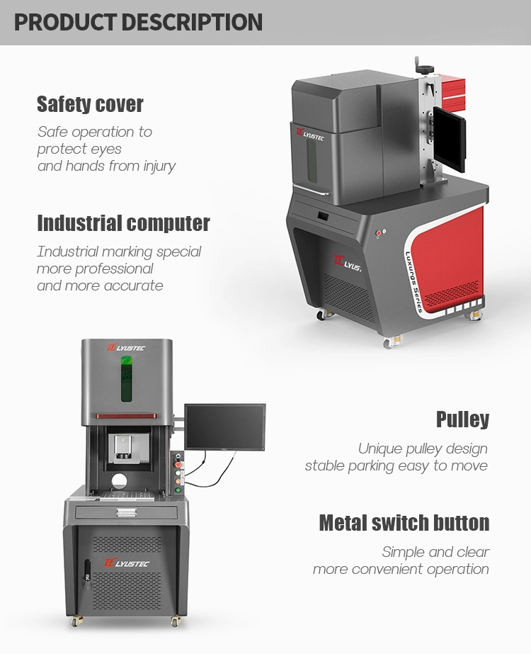 Lyustec UV Enclosed Laser Marking Machine