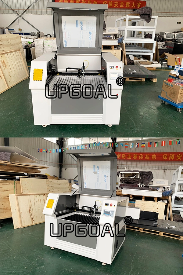 Small Metal Non-Metal CO2 Laser Engraving Marking Cutting Machine 900*600mm