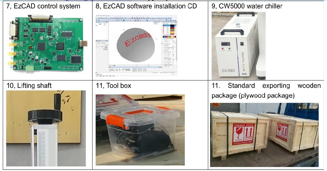 Laser Marking Machine UV for Glass with 3W, 5W, 10W Optional