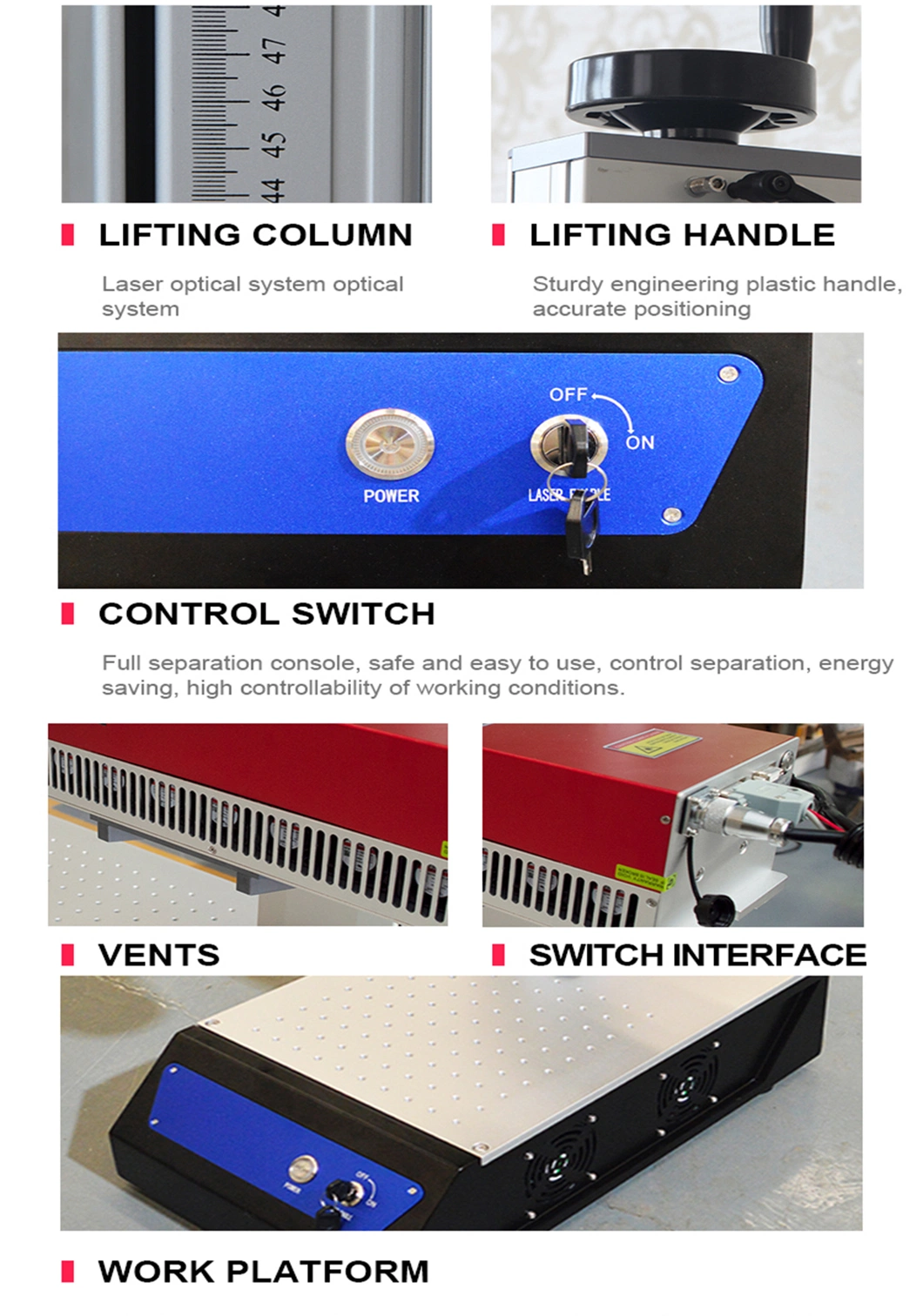 Best Price Fiber/UV/CO2 Flying Laser Marking Machine Engraving Machine