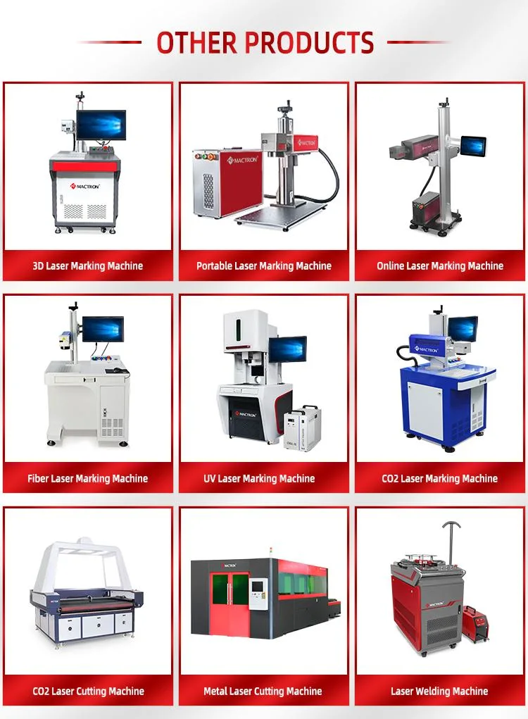 China Flying CO2 Laser Marking Machine on Plastic Price