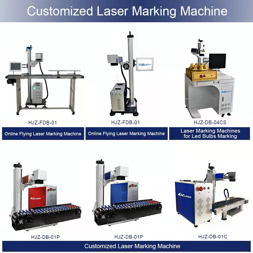 Mini Portable 30W CO2 Laser Marking Machine for Wood 60W CO2 Laser Engraving Machine for Acrylic Plastic Leather