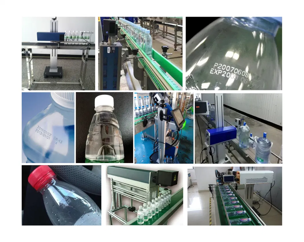 Manufacturers Supply Mineral Water Production Line Laser Coding Machine Date Batch Number Automatic Laser Coding Machine