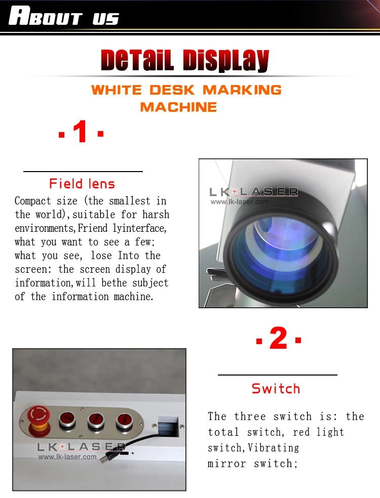 Ce FDA SGS Acrylic CO2/Fiber Laser Marking Machine Price