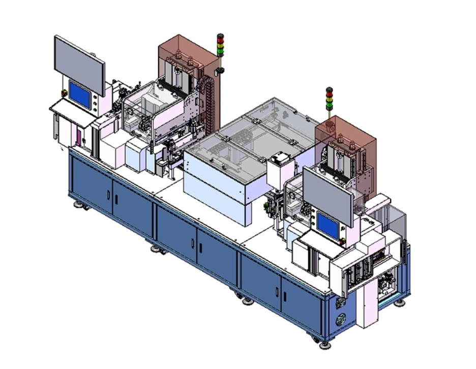 Alloy Resistor Pad Printing Equipment Double Head Metal Resistor Printing Machine