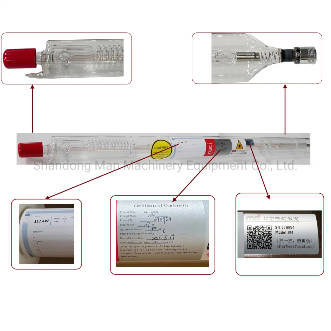 Laser Tube for Carving Engraving Machine Marking Equipment