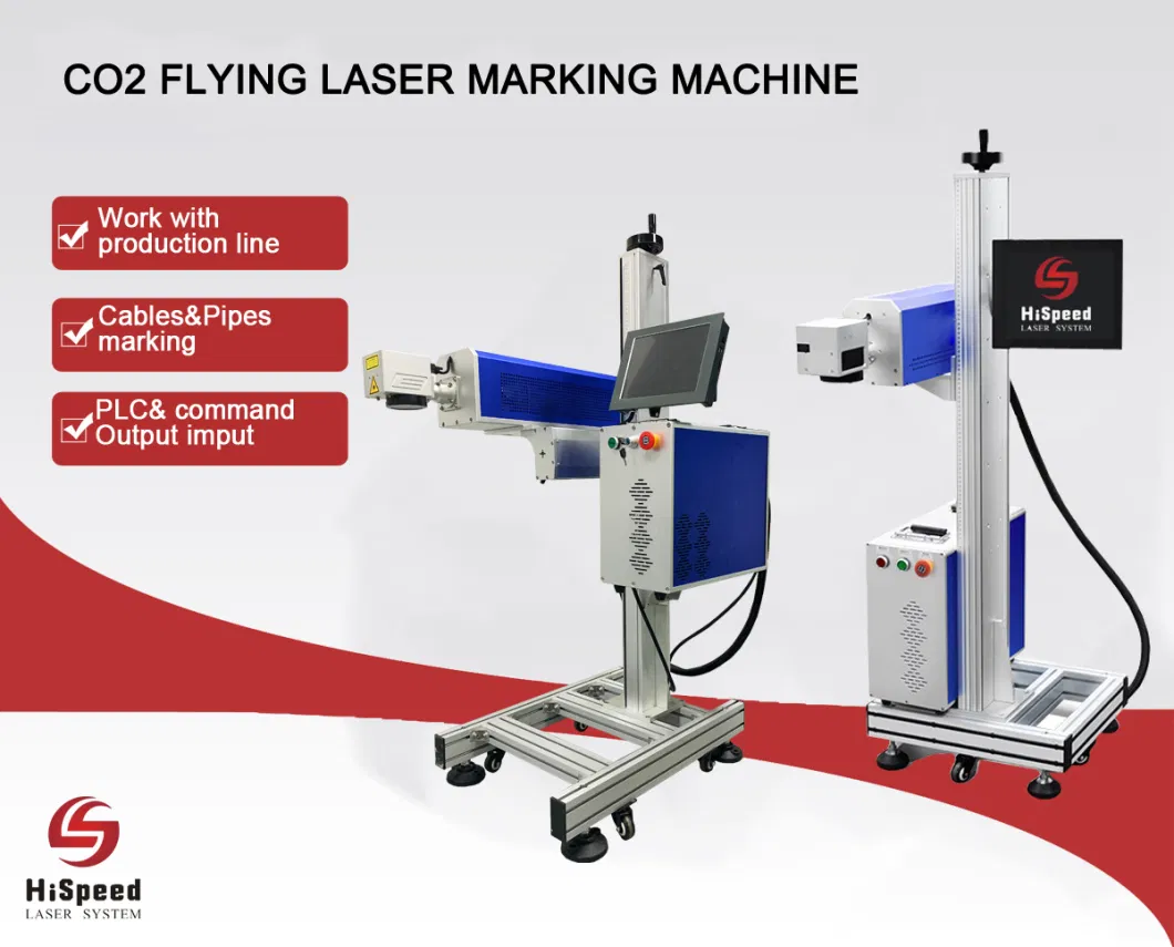 High Stable Performance CO2 Laser Marking Machine/Dynamic System CO2 Laser Equipment Hispeed