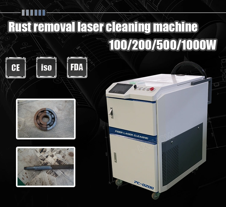 High Quality China Manufacturer Portable Design Laser Rust Removal Handheld Cleaning Machine 1000W