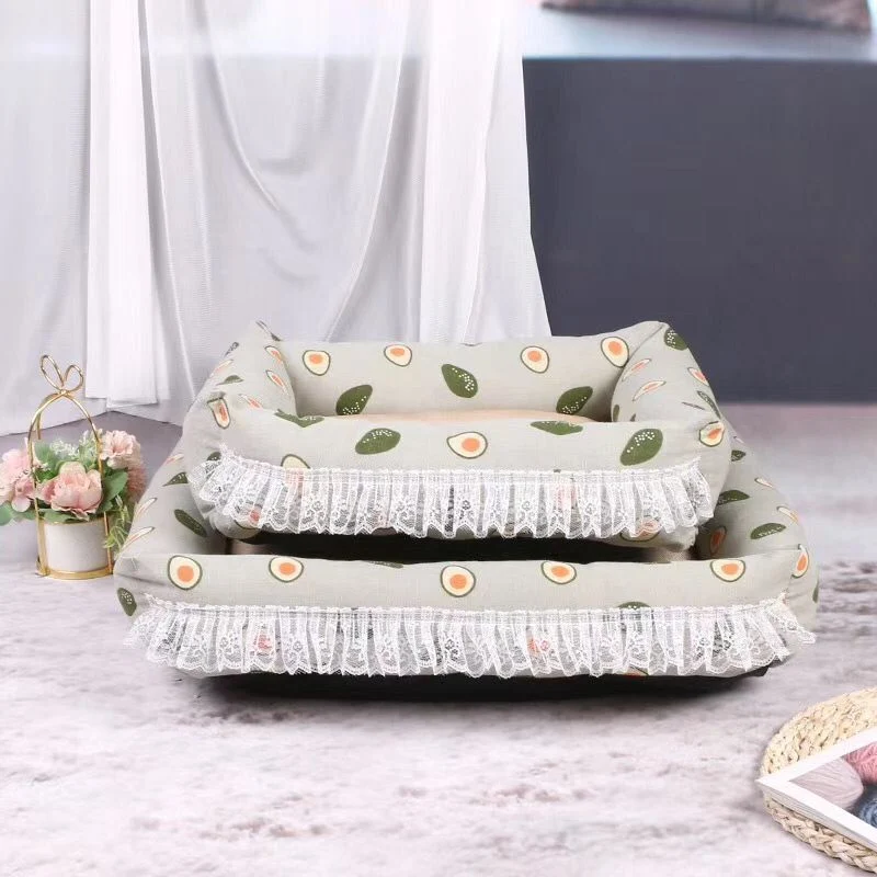 Printing Cute Design Dog Beds Pup Cat Cool Sleeping Pads