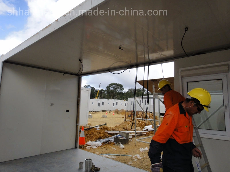 Light Prefabricated Steel Building Workshop Camp for Labors