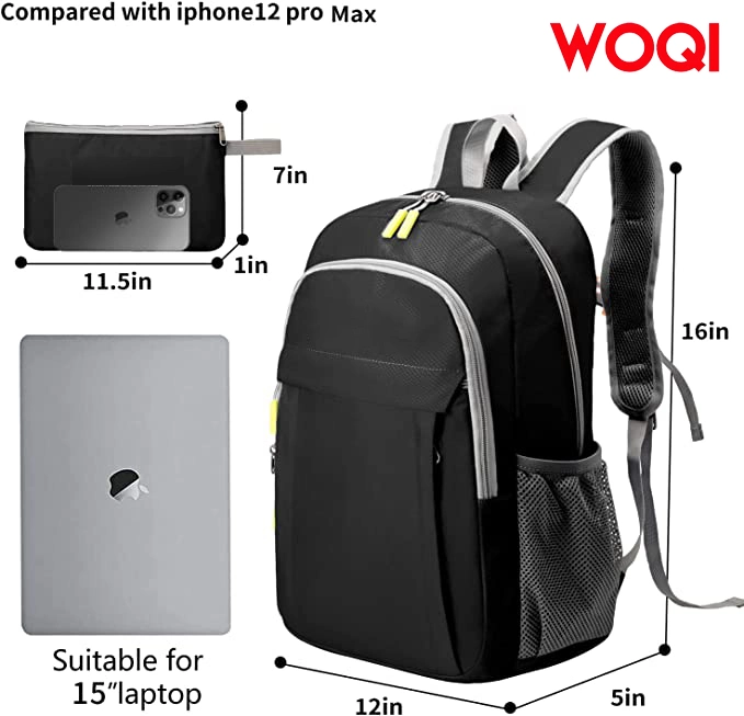 Woqi Waterproof Climbing Camping Bag Adult Women Hiking Backpack