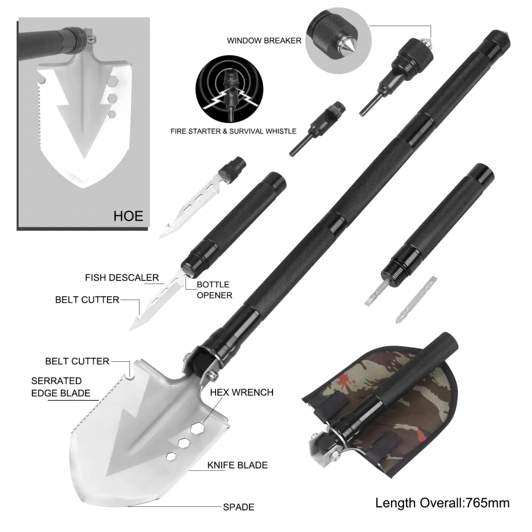 Multi Function Folding Survival Spade (#8525)