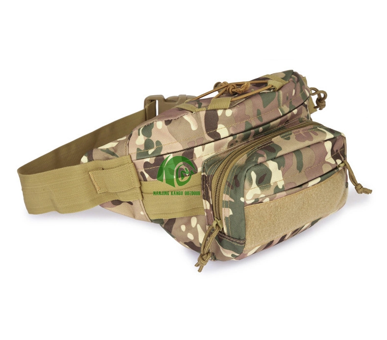 Kango Outdoor Hiking Running Camouflage Tactical Waterproof Hip Belt Pouch Waist Bag