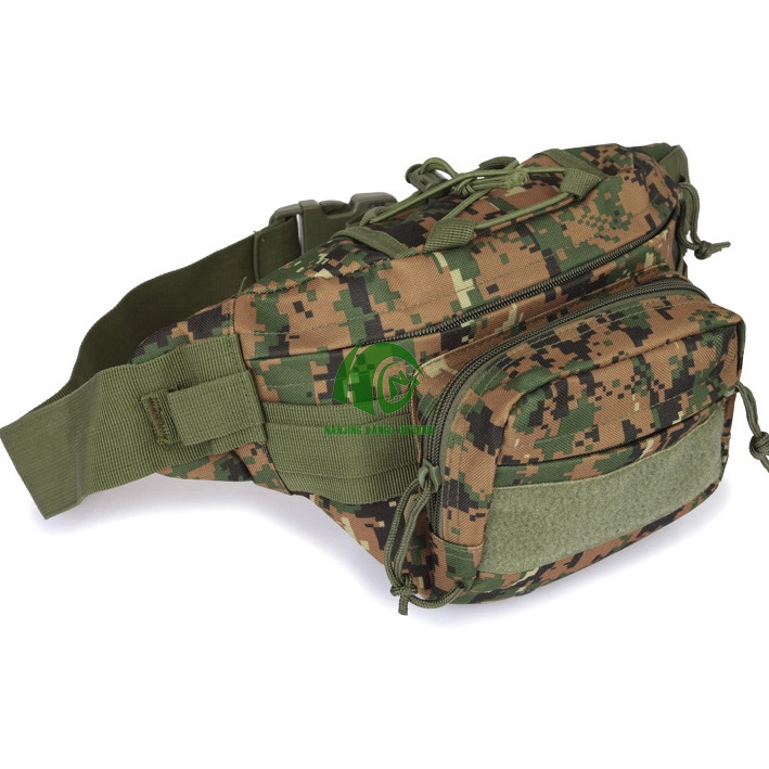 Kango Outdoor Hiking Running Camouflage Tactical Waterproof Hip Belt Pouch Waist Bag