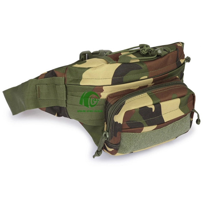 Kango Outdoor Hiking Running Camouflage Tactical Waterproof Hip Belt Pouch Waist Bag