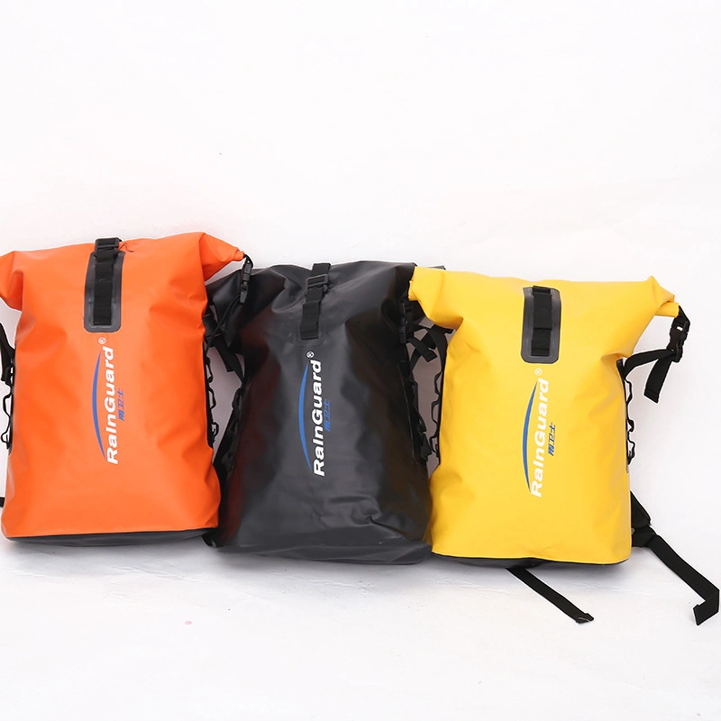 Waterproof Backpack Gear for Men Women Roll Top Dry Bags Duffel for Kayaking Hiking Travel Camping (Yellow)