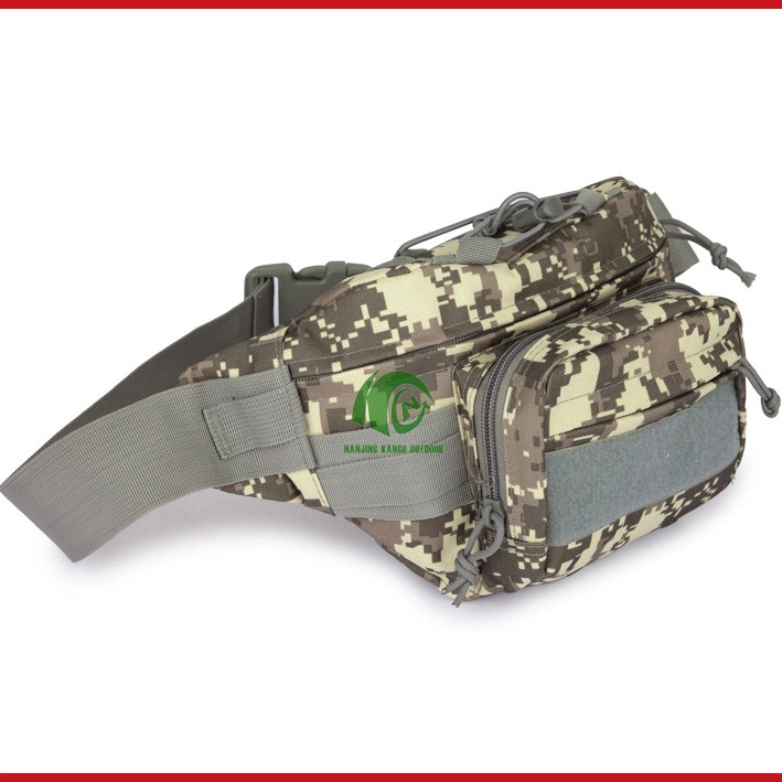 Kango Outdoor Hiking Running Camouflage Tactical Waterproof Hip Belt Pouch Waist Bag