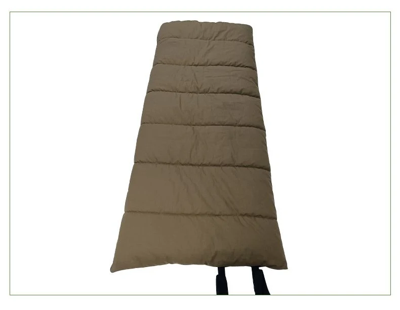 Envelope Style Canvas Flannel Double-Layer Sleeping Bag