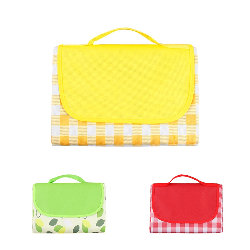 Factory Outlet Oxford Cloth Waterproof Outdoor Picnic Blanket with Customized Logo