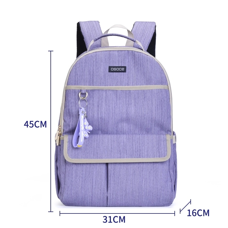 Fashion Wholesale Leisure Canvas School Sport Backpack for Inside with Laptop Compartment