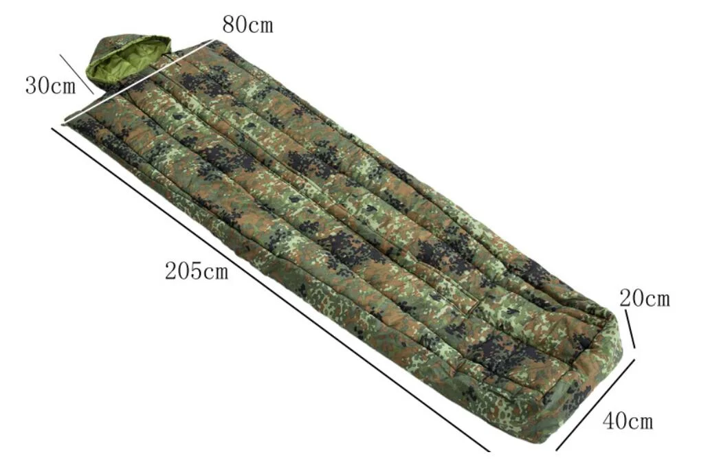 Backpacking Sleeping Bag Camping Gear - Mummy Sleeping Bag Military Style Training Sleeping Bag