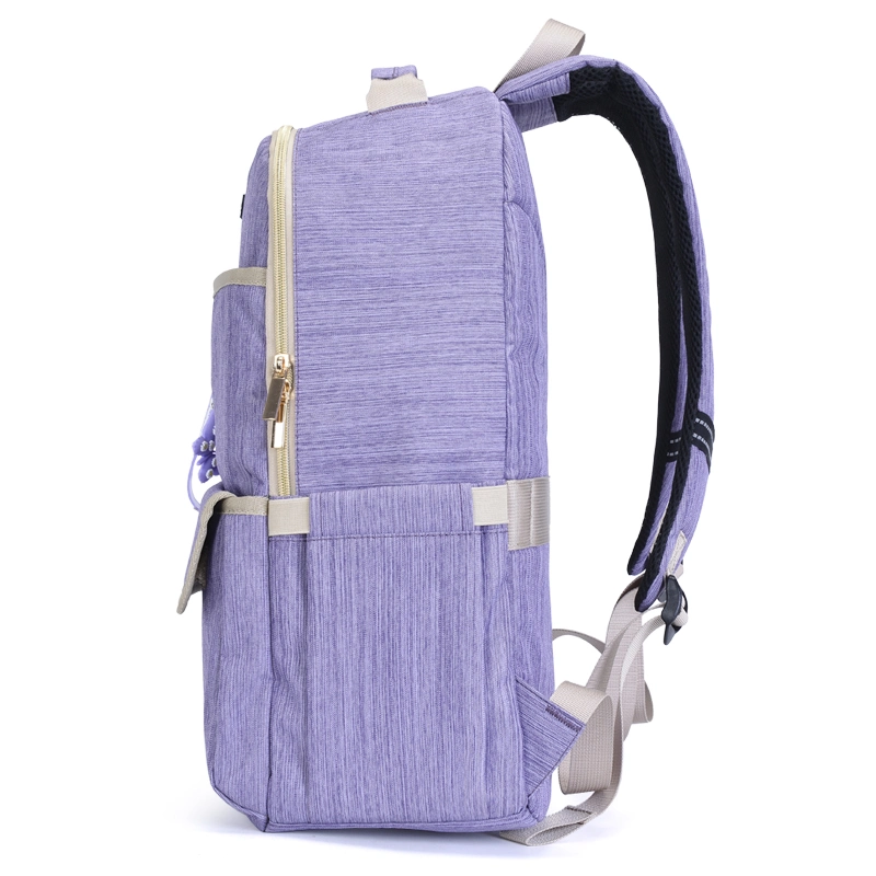 Fashion Wholesale Leisure Canvas School Sport Backpack for Inside with Laptop Compartment