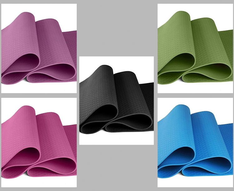 Wholesale Beach Home Custom Play Non-Slip Foam TPE Yoga Mat