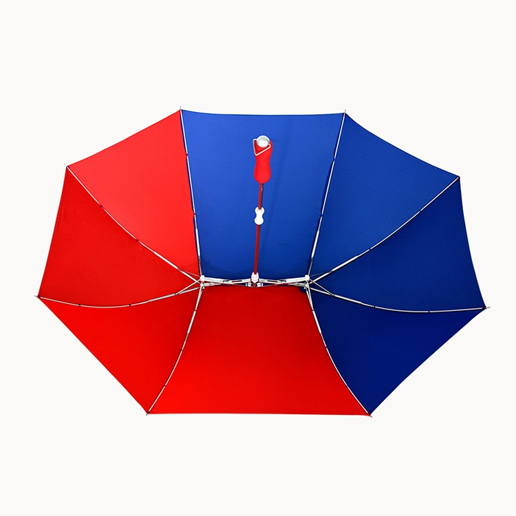 Custom Wholesale EVA Handle Plastic Top Manual Waterproof Straight Lover Umbrella for Camping