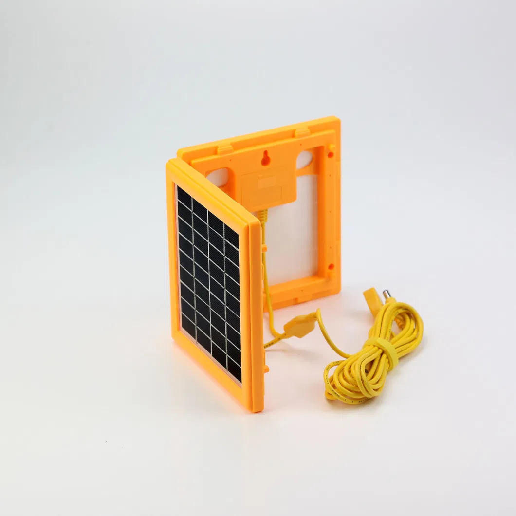 Portable LED Solar Lantern with Mobile Phone Chargers for Emergency/Camping or Reading