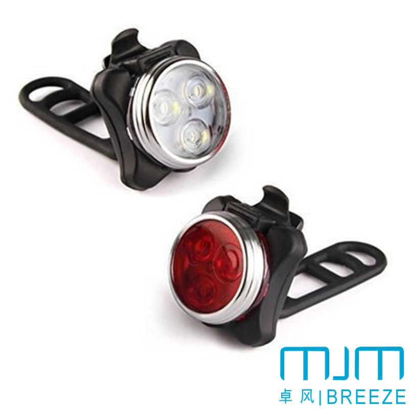 Bicycle Light Mountain Bike USB Charging Warning Tail Light Set Tail Light Riding Accessories