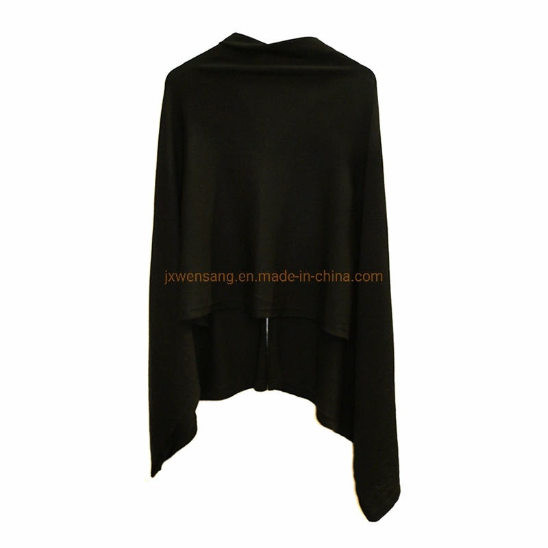 Custom Made Australia Merino Wool Blanket Women Superfine Soft Warm Wrap Poncho