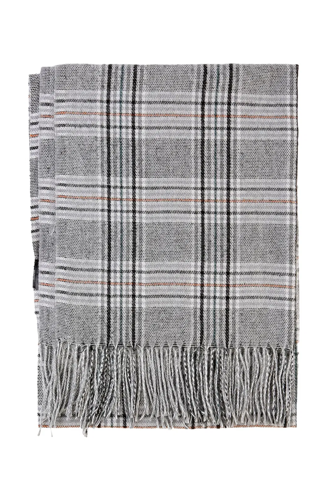 Warm Cashmere Feeling Soft Poly Viscose Plaid Scottish Scarves