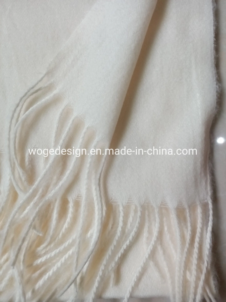 Fashion Wholesale Hot Sold High Quality Long Twill Solid Unisex Lady Shawl Viscose Polyester Winter Cashmere Scarf