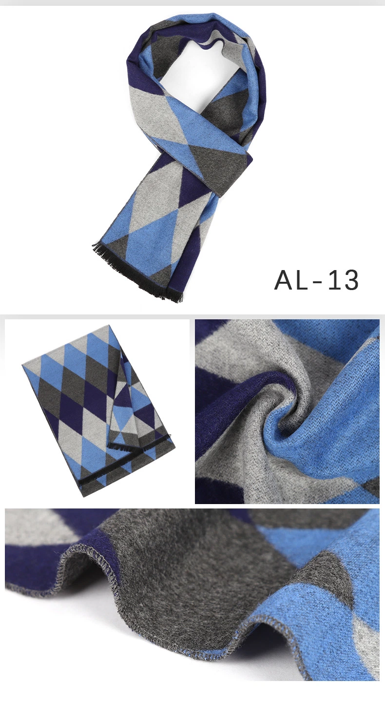 Classic Fashion Apparel Winter -Spring-Autumn Unisex Woven Long Scarf