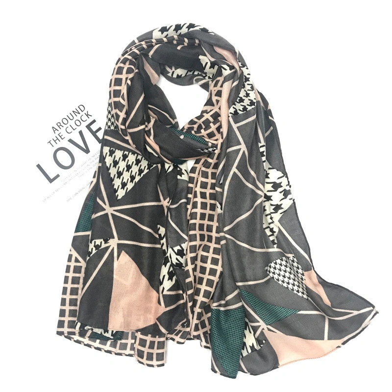 New Design Ready to Ship Soft Cashmere Feel Blanket Scarves Long Brand Warm Tassel Thick Winter Shawl