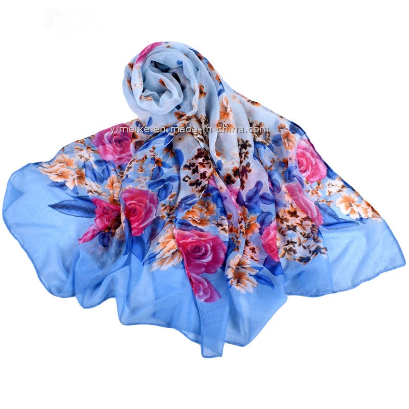 Ladies Fashion Voile Scarf Multi Printed Designs