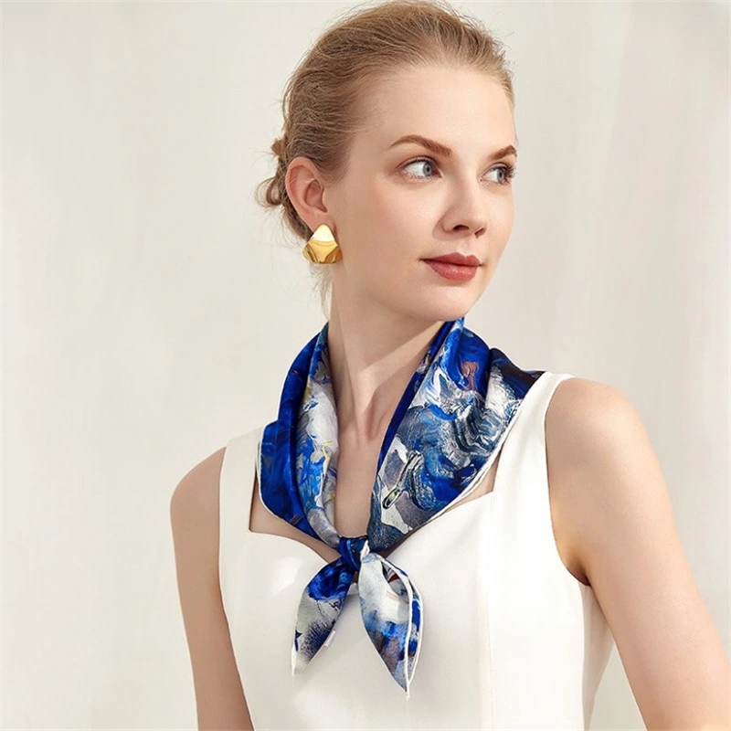 Digital Print 100% Mulberry Silk Womens&prime; Silk Scarf